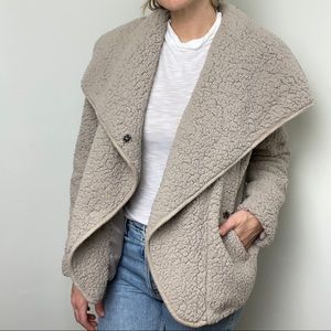 ARIAT Faux Fur Wrap Jacket Coat